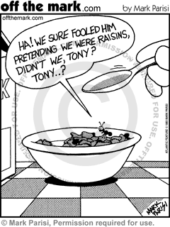 KEYWORD1  1993-06-12  cereal  cereals  raisin  raisins  raisin bran  tony  ant  ants