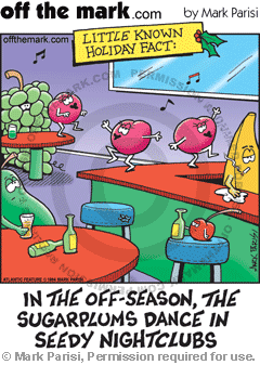 KEYWORD1  1994-12-05  fruit  fruits  sugar plum  sugar plums  little known holiday fact  holiday fac