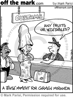 KEYWORD1  1995-08-18  carmen miranda  fruit  fruits  vegetable  vegetables  food  foods  travel