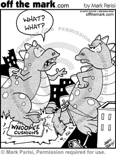 KEYWORD1  2000-10-06  monster  monsters  science fiction  godzilla  zilla  whoopee cushion  whoopee 