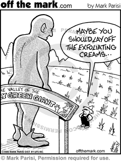 KEYWORD1  2005-06-10  parody  parodies  lay off the exfoliating cream  lay off the exfoliating cream
