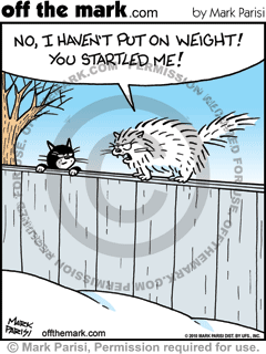 Defense mechanisms Cartoons | Witty off the mark comics by Mark Parisi
