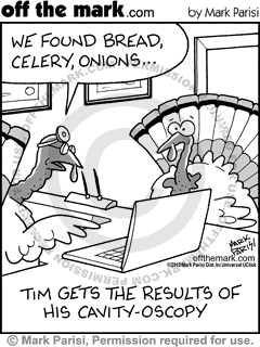 Clever colonoscopy Cartoons by Mark Parisi | creator of off the mark comics