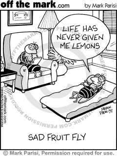 Clever fruit fly Cartoons by Mark Parisi | creator of off the mark comics