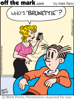Blondie Cartoons | Witty off the mark comics by Mark Parisi