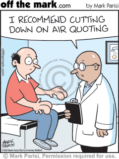 Carpal tunnel Cartoons | Witty off the mark comics by Mark Parisi
