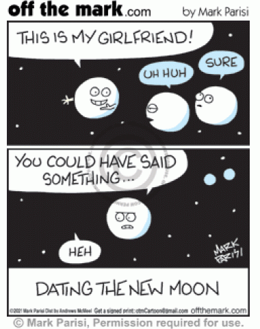 Space planets skeptical invisible new moon girlfriend hiding in dark really exists.